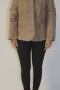 Fur jacket Persian broadtail beige