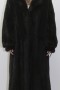 Fur - fur coat mink black