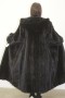 Fur - fur coat mink black