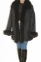 Fur coat Persian black