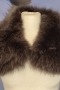 Fur scarf .. mink .. brown