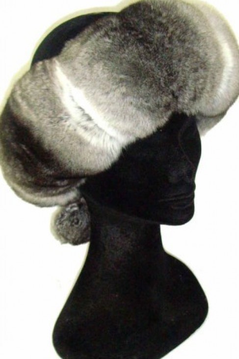 Chinchilla Fur Headband band fur headband - Nature