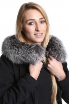 Premium fur hood attaching Service fur collar fur collar