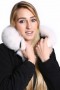 Fur Hoodie premium snow-white fur collar made to measure