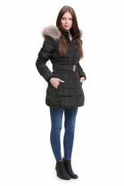 Fur Hood custom made fur collar vest jacket coat parka for