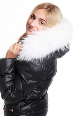 Fellstreifen nach Maß Size: XL Premium weiß WHITE SNOW Pelz