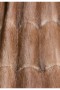 Fur lining made of recycled Bisam medium brown