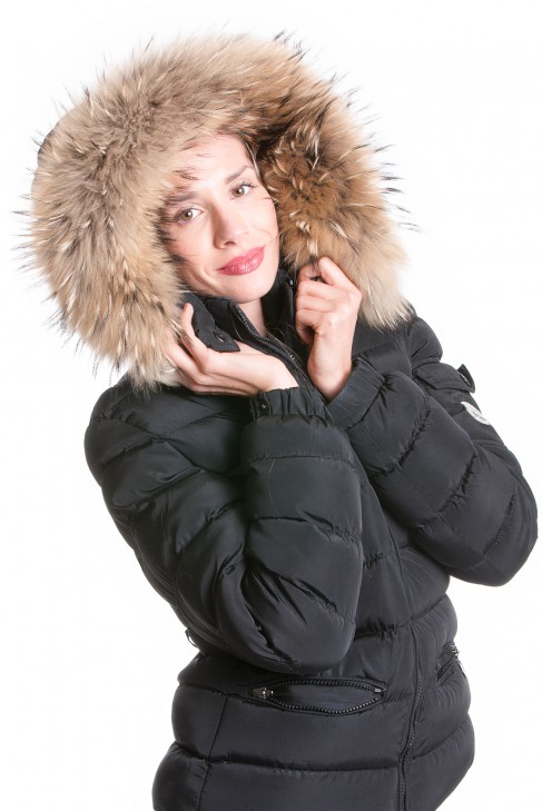 Parka Fur Hood customize fur Style Fashion fur collar