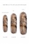 Fur Hooded pullover collar fur fur strip strips to fit