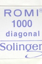 0,20 mm Diagonal Kürschner Klingen ROMI Solingen