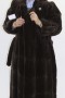 Fur coat Nutria Plucked brown