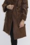 Fur jacket Grown Kanin brown