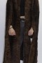 Fur coat Cape Swakara Persian brown