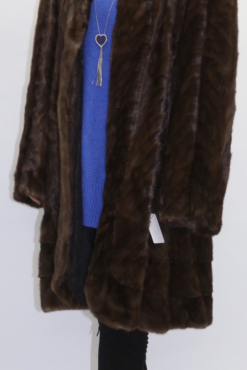 Fur - fur jacket mink swinger pieces beige