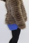 Fur jacket Finnraccoon feathered natural