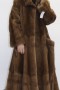 Fur - fur coat mink beige put on