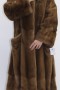 Fur - fur coat mink beige put on