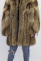Fur jacket Finnraccoon nature