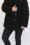 Fur jacket Persian pieces black