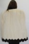 Fur - Mink Cape Natural with brown