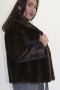 Fur - fur jacket mink brown