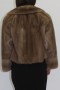 Fur fur jacket mink pastel