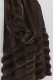 Fur - fur coat mink brown with leather