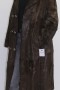 Fur - fur coat made of goat brown