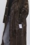 Fur - fur coat made of goat brown
