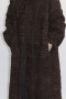 Fur-fur coat Persian brown