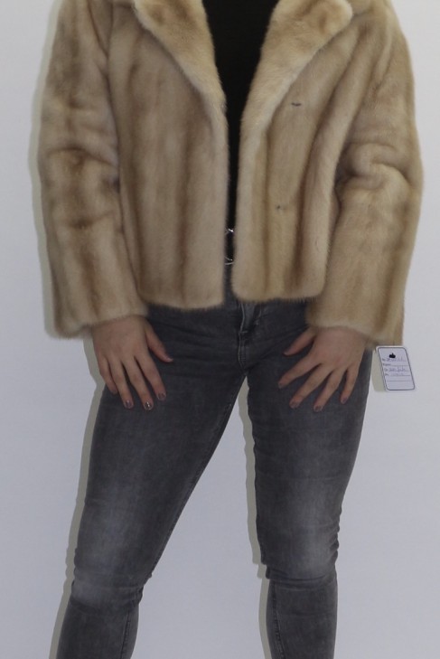 Fur - fur jacket mink pearl