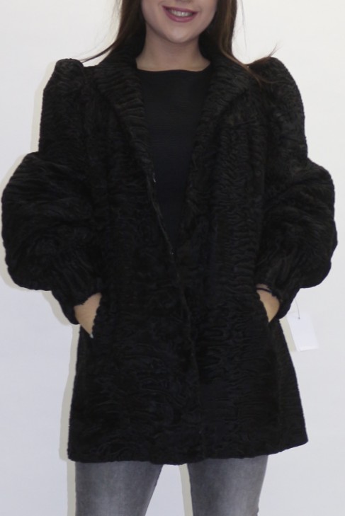Fur jacket Persian black