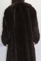 Fur - fur jacket mink brown with leather