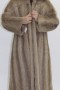 Fur fur coat Nutria beige