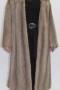 Fur fur coat Nutria beige