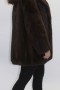 Fur fur jacket - brown mink