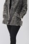 Fur fur jacket Persian gray