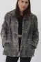 Fur fur jacket Persian gray