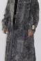 Fur coat Swakara Persian gray