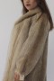 Fur fur jacket Nutria beige