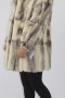 Fur-fur jacket mink kohinoor with leather
