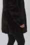 Fur fur mink jacket brown