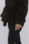 Fur-fur jacket mink brown-with belt