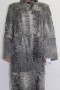 Fur coat grown Persian gray