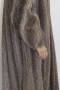 Fur coat nutria beige brown