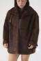 Fur. Fur jacket nutria brown