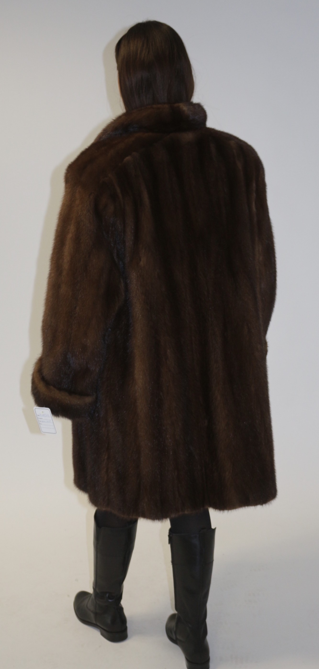 Buy Fur jacket mink brown omitted online at Your Furs Online Shop