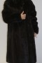 Fur coat -mink brown