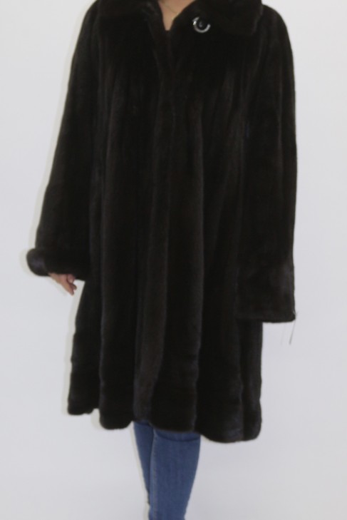 Fur coat mink left out