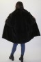 Sheared fur jacket mink attached